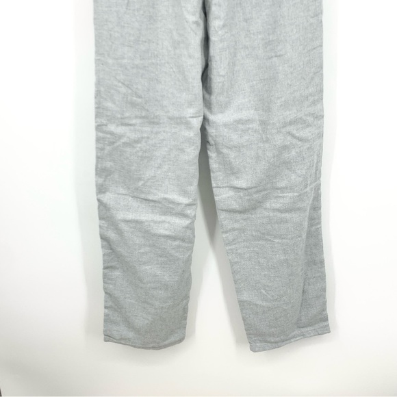 Old Navy Men Size Medium Pajama Pant Sleep PJs Gray Straight Leg Pull On - Picture 5 of 7